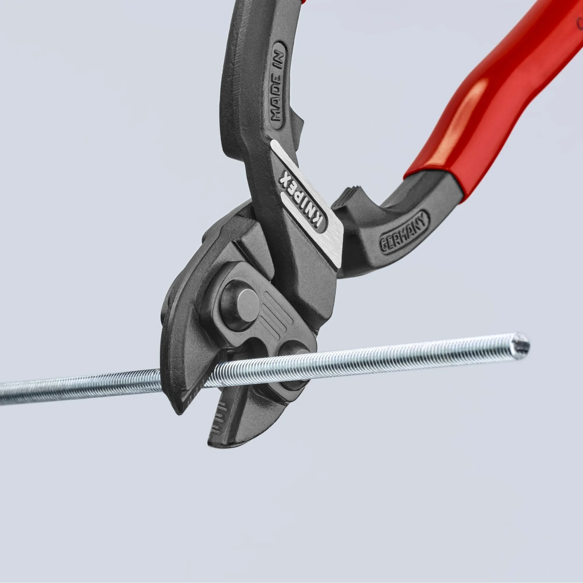 Knipex 71 31 250 10" CoBolt High Leverage XL Compact Bolt Cutters-Notched Blade