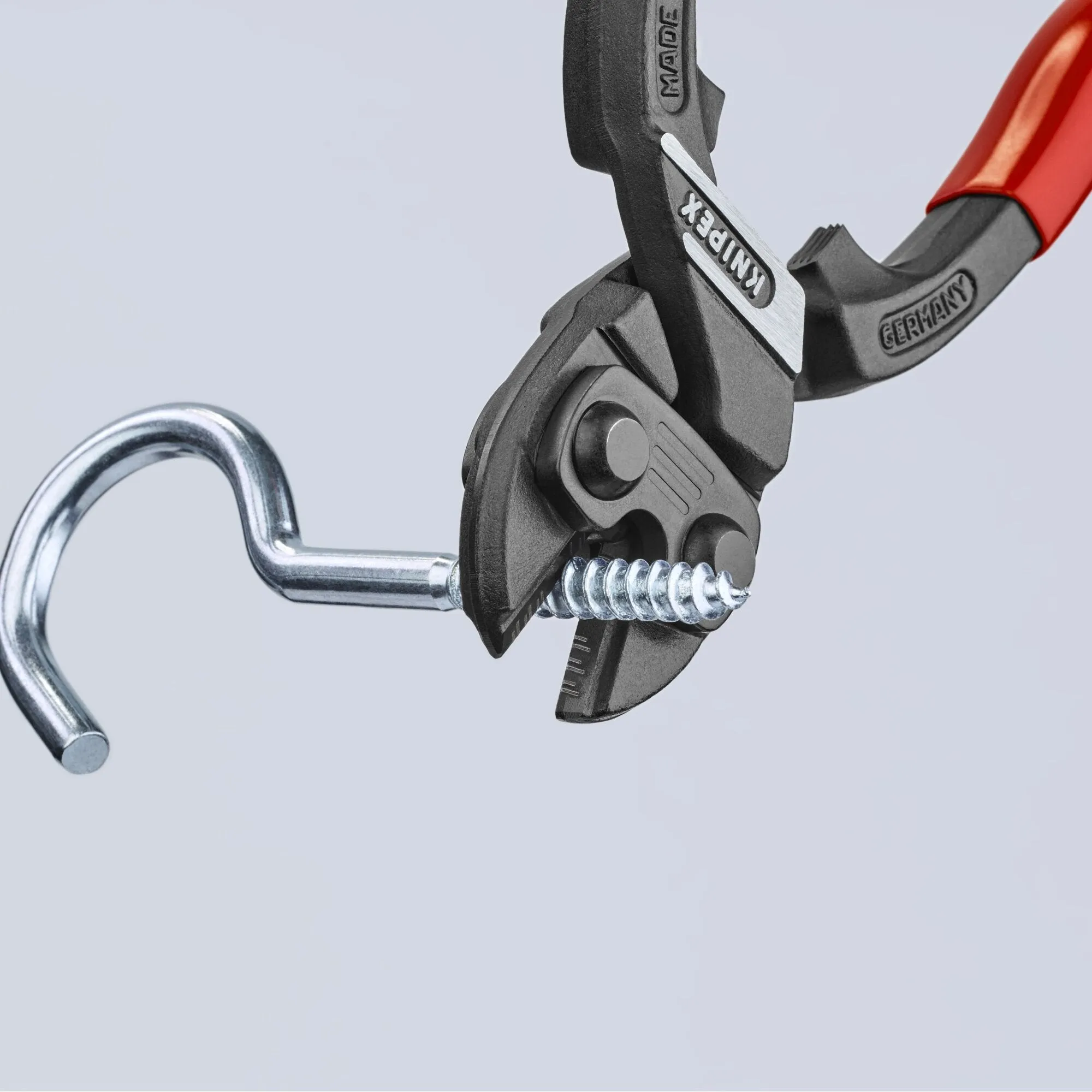 Knipex 71 31 250 10" CoBolt High Leverage XL Compact Bolt Cutters-Notched Blade