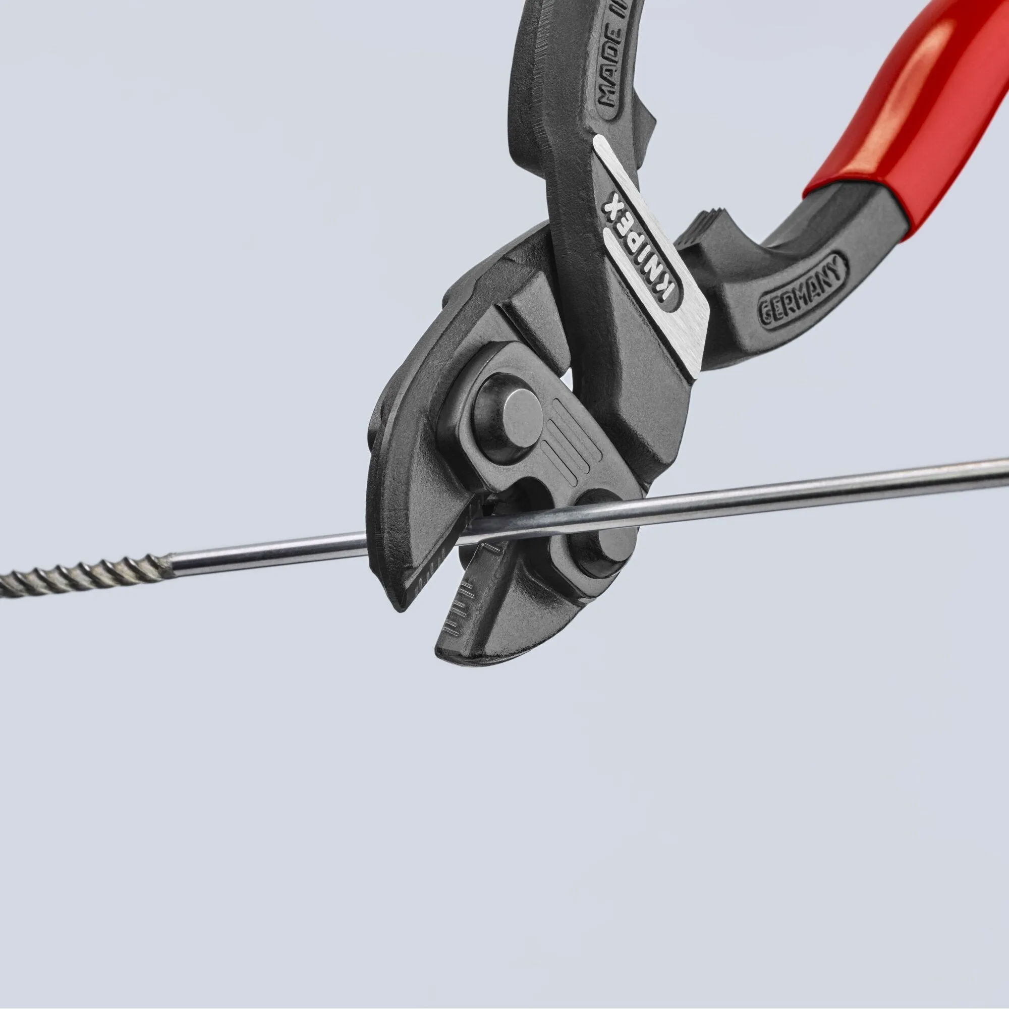 Knipex 71 31 250 10" CoBolt High Leverage XL Compact Bolt Cutters-Notched Blade