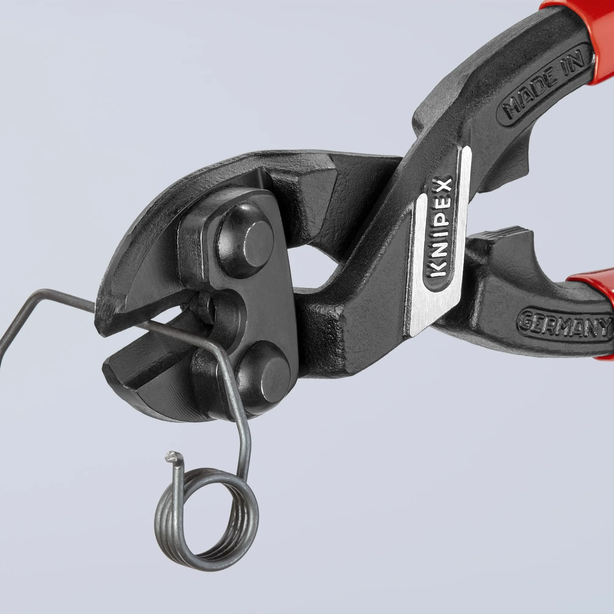 Knipex 71 41 200 SBA 8" CoBolt High Leverage 20 Angled Compact Bolt Cutters-Notched Blade