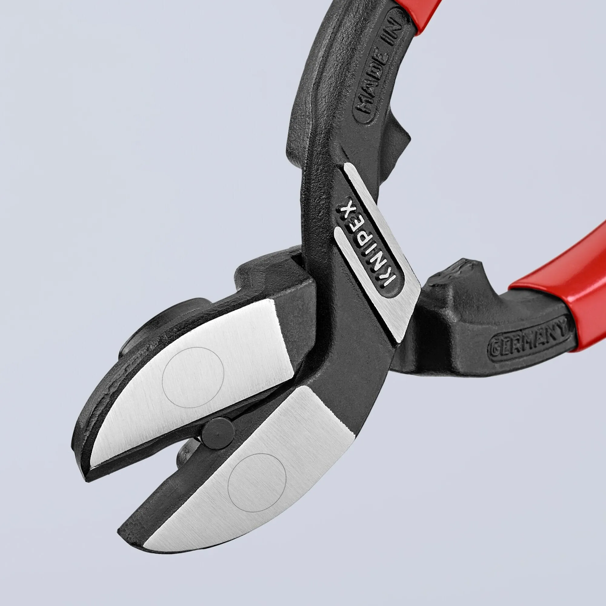 Knipex 71 41 200 SBA 8" CoBolt High Leverage 20 Angled Compact Bolt Cutters-Notched Blade