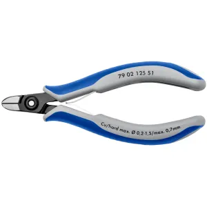 Knipex 79 02 125 S1 5" Aviation Round Nose Diagonal Cutters