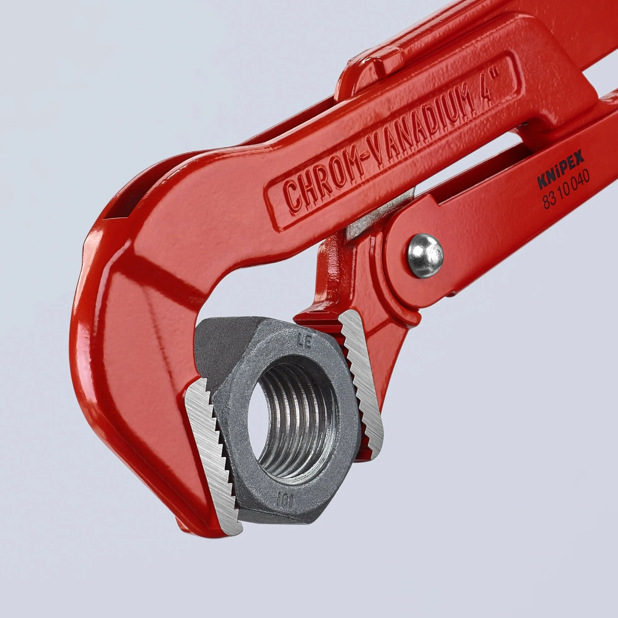 Knipex 83 10 040 29 1/4" Swedish Pipe Wrench-90
