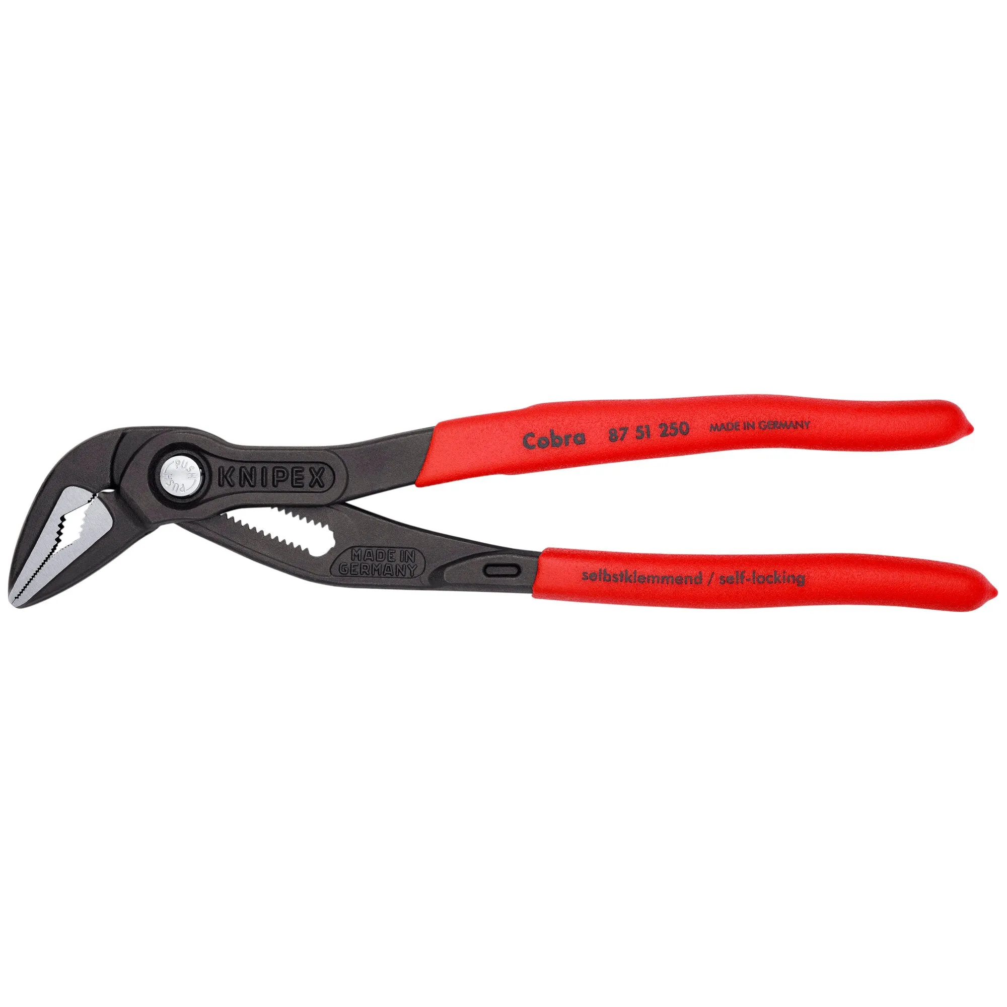 Knipex 87 51 250 SBA 10" Cobra Extra-Slim (ES) Water Pump Pliers