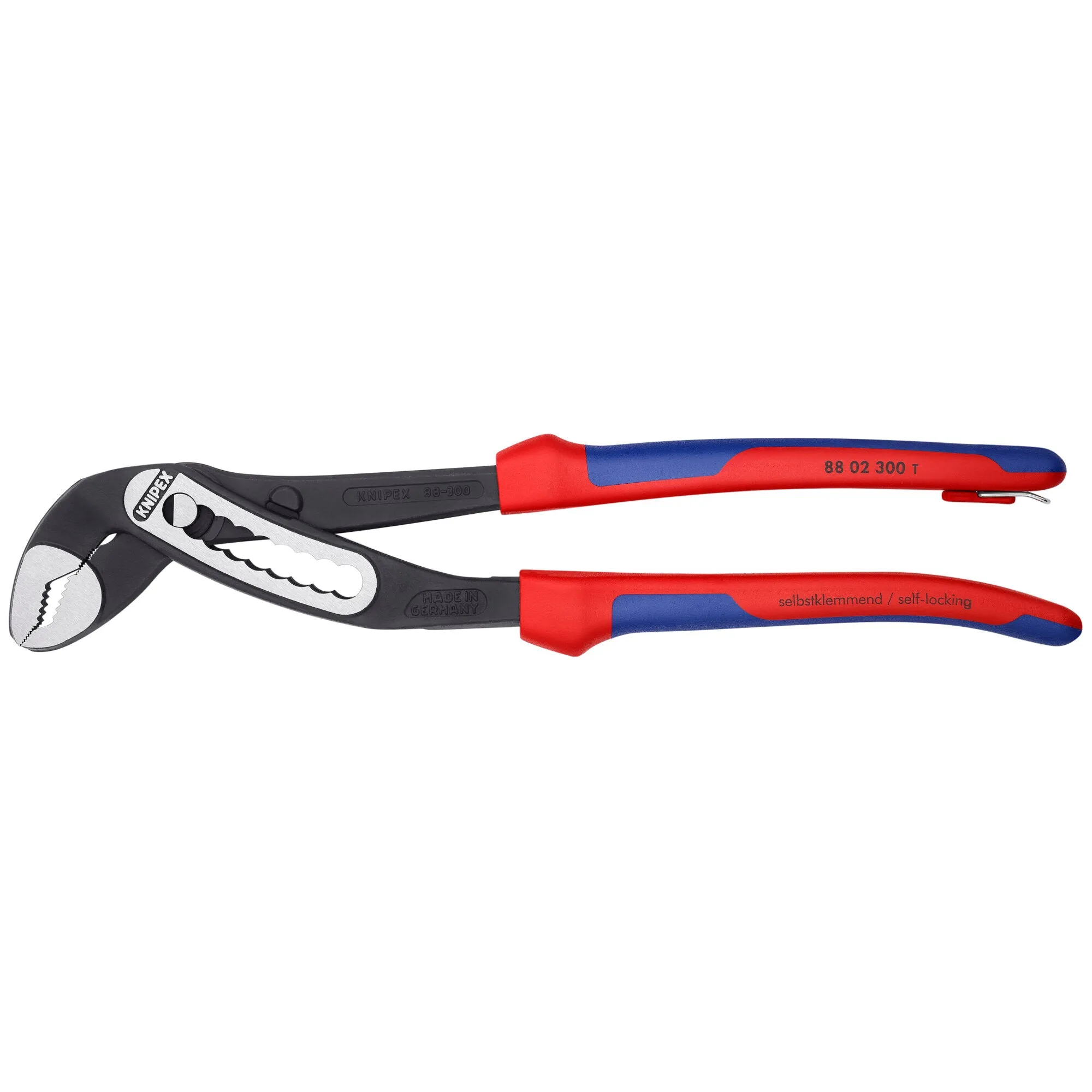Knipex 88 02 300 T BKA 12" Alligator Water Pump Pliers-Tethered Attachment