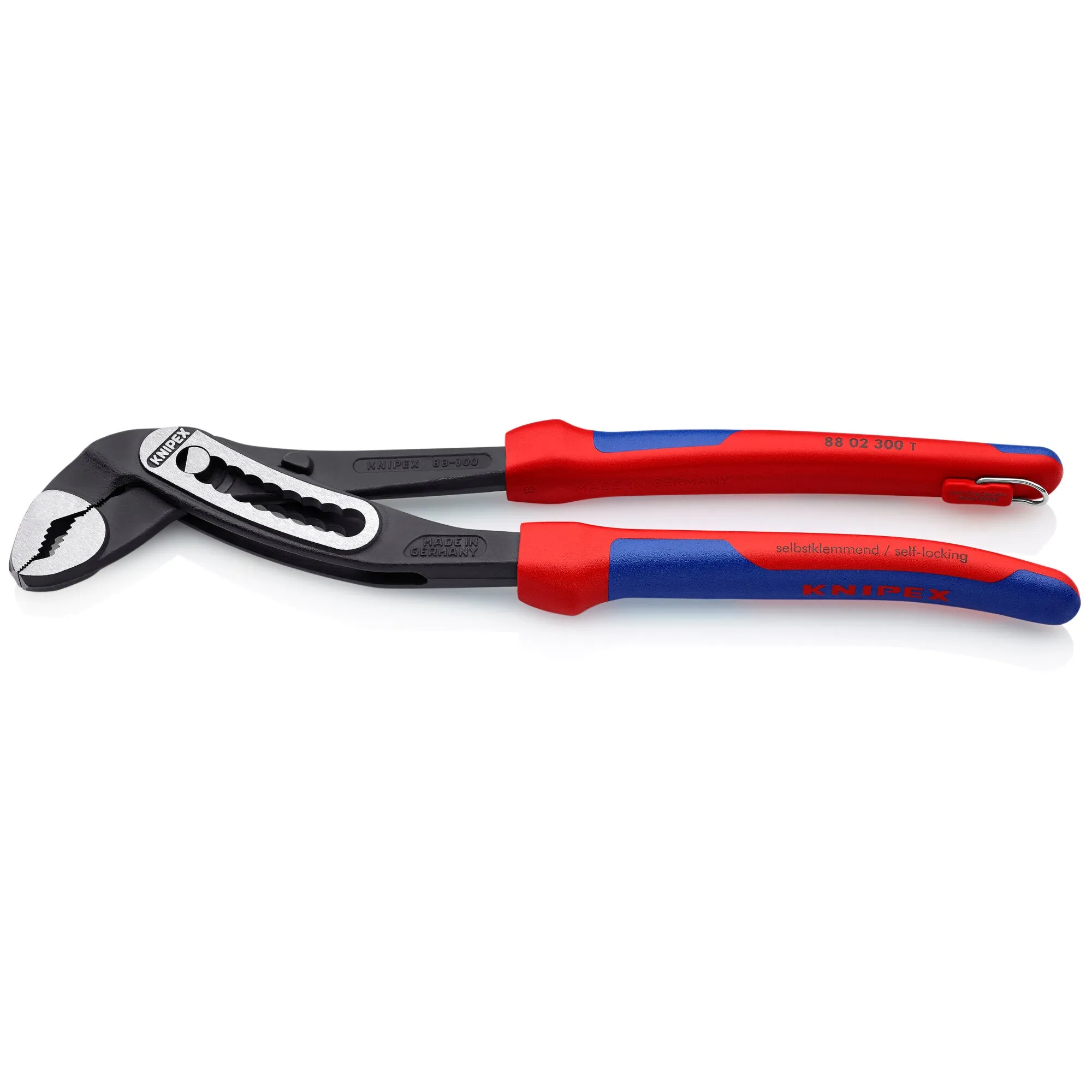 Knipex 88 02 300 T BKA 12" Alligator Water Pump Pliers-Tethered Attachment