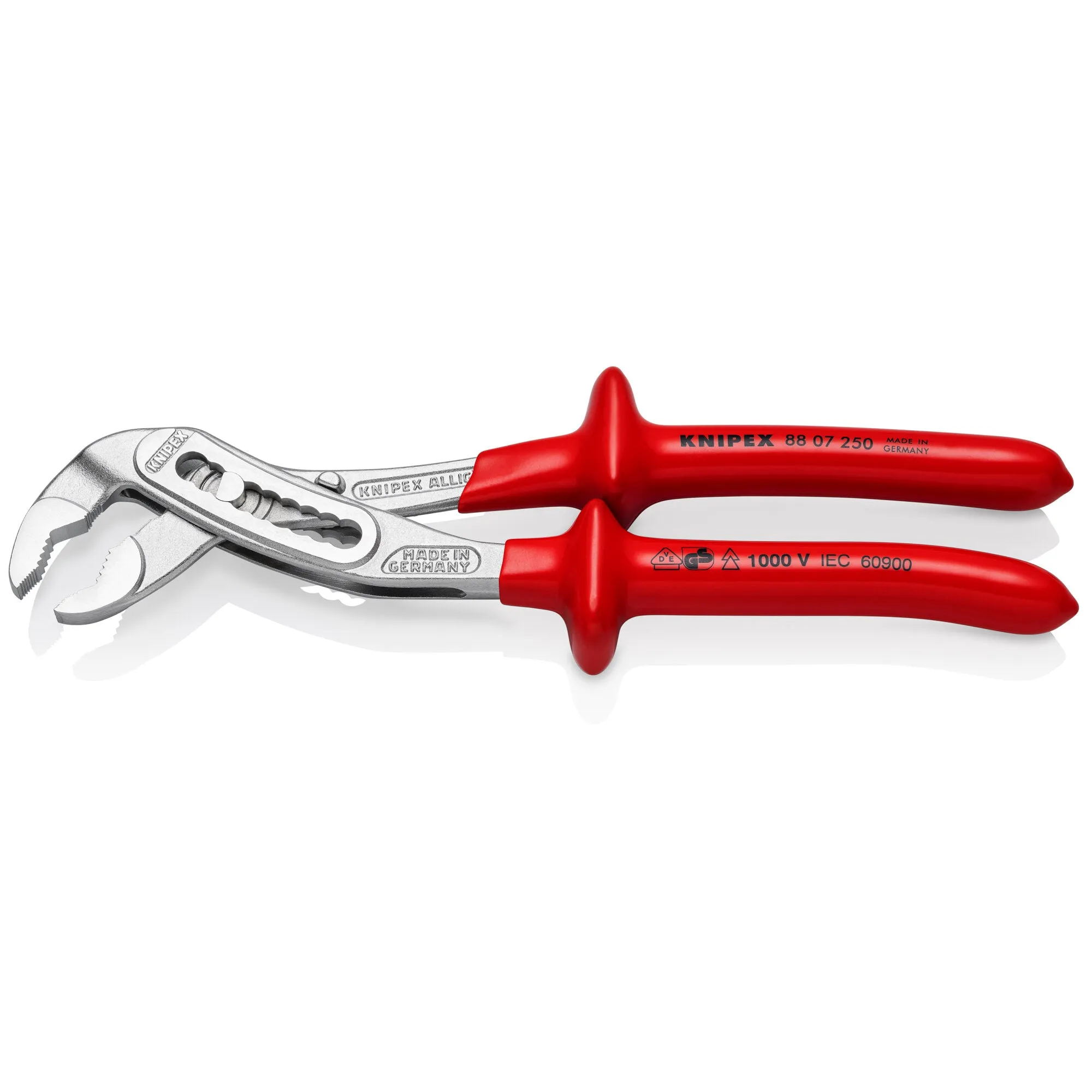 Knipex 88 07 250 10" Alligator Water Pump Pliers-1000V Insulated