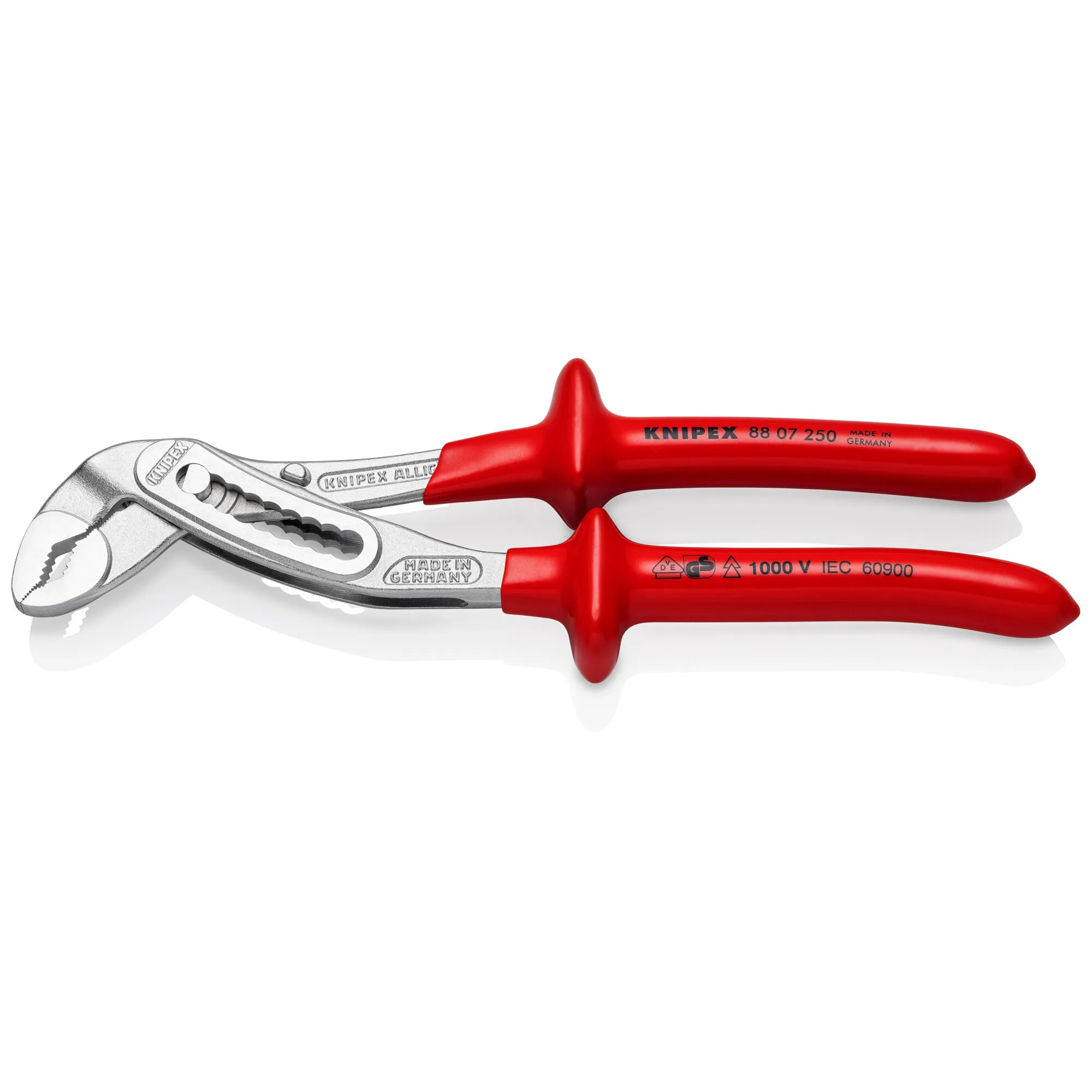 Knipex 88 07 250 10" Alligator Water Pump Pliers-1000V Insulated
