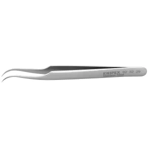 Knipex 92 32 29 4 1/2" Stainless Steel Gripping Tweezers--35 Angled-Needle Point Tips