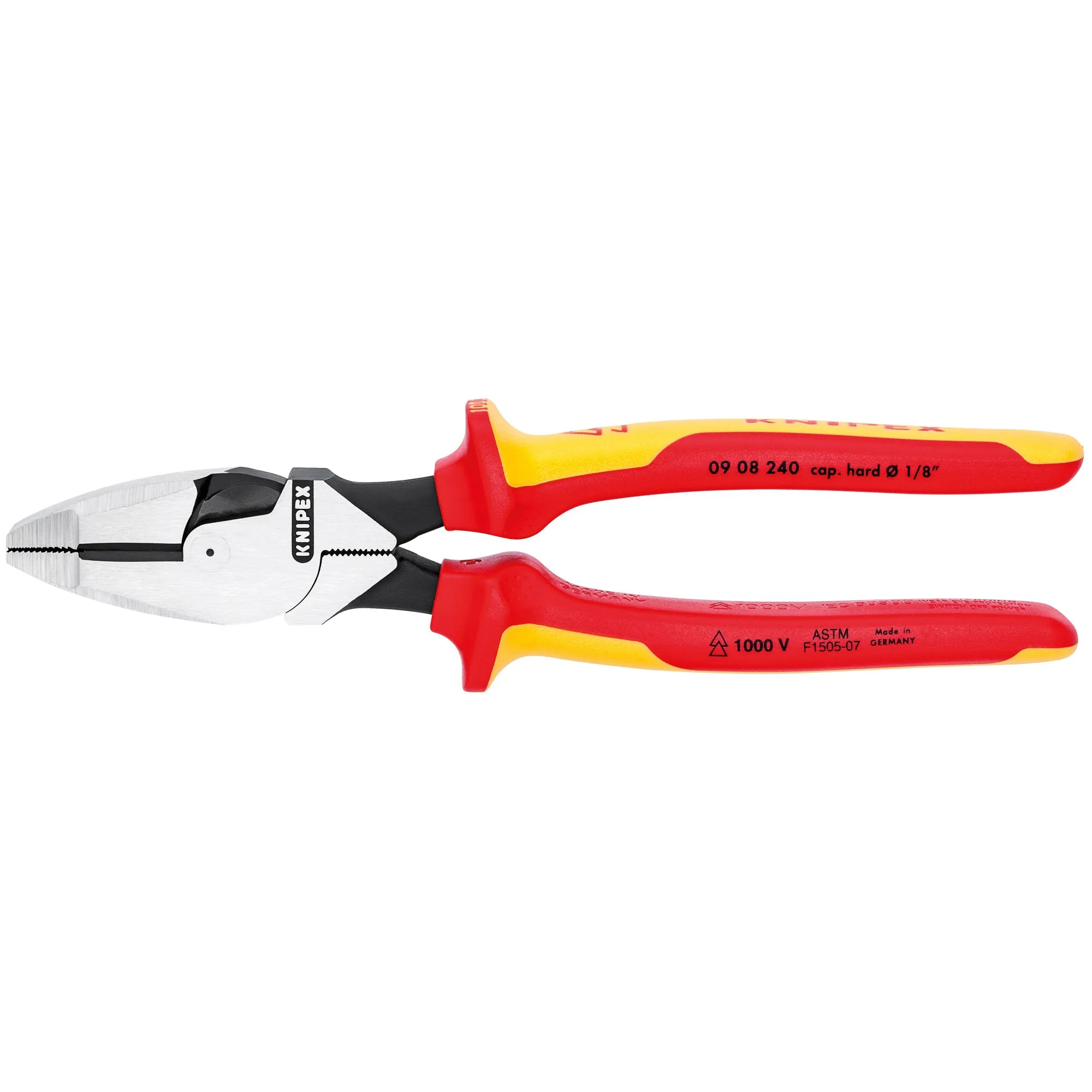 Knipex 9K 98 98 31 US 10 Pc Pliers and Screwdriver Tool Set-1000V in Hard Case