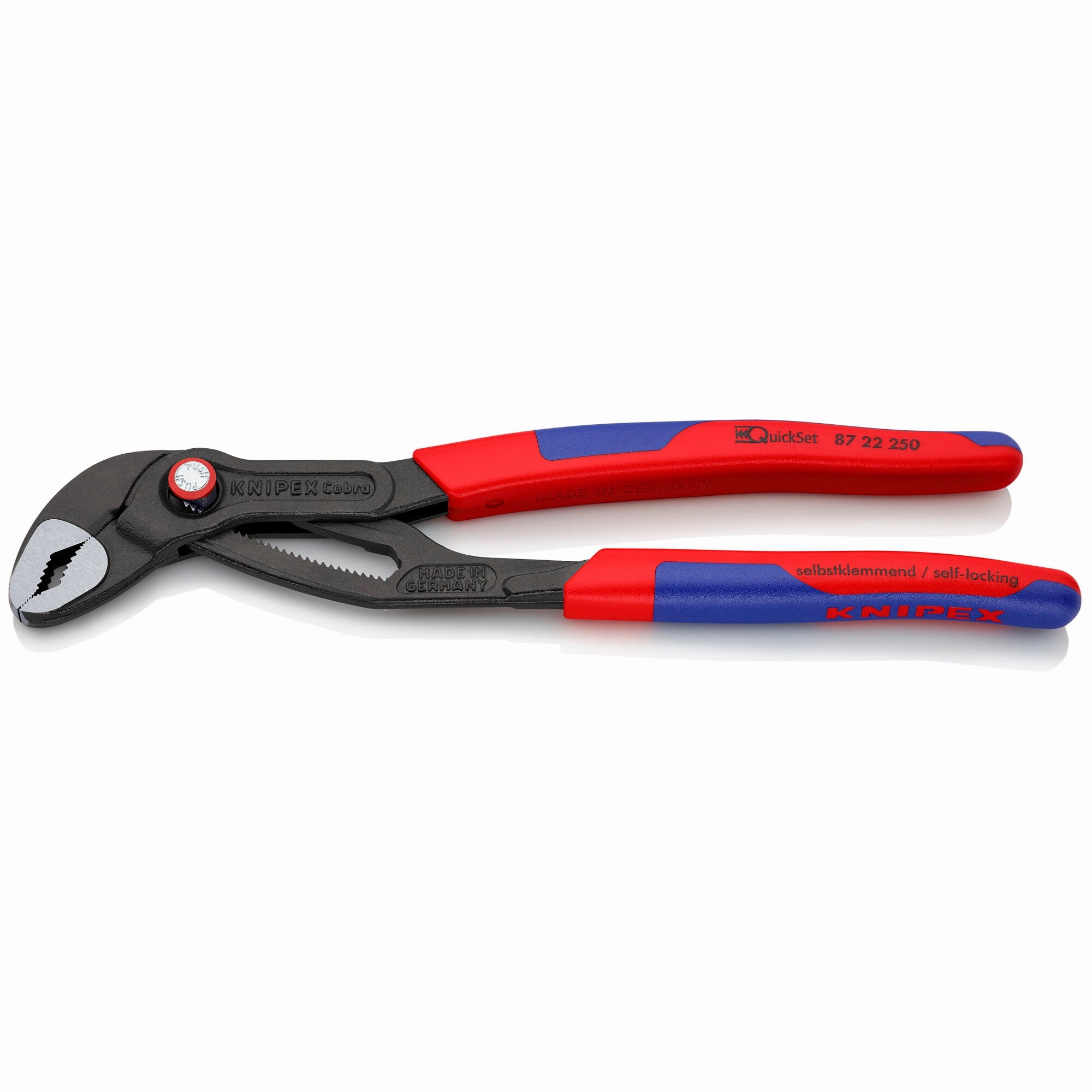 Knipex 87 22 250 10" Cobra QuickSet Water Pump Pliers