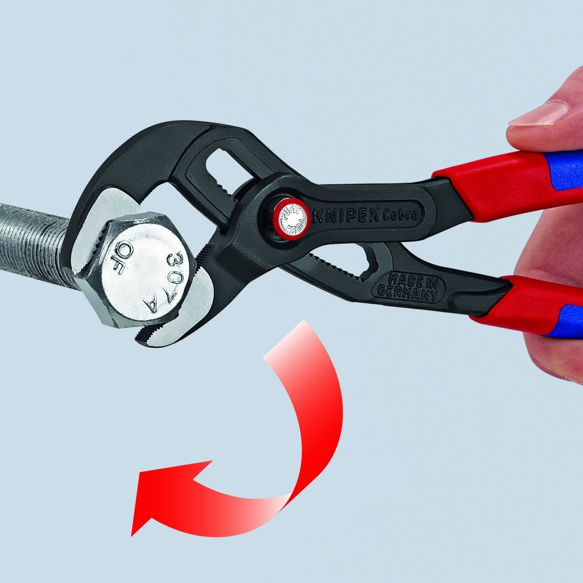 Knipex 87 22 250 10" Cobra QuickSet Water Pump Pliers