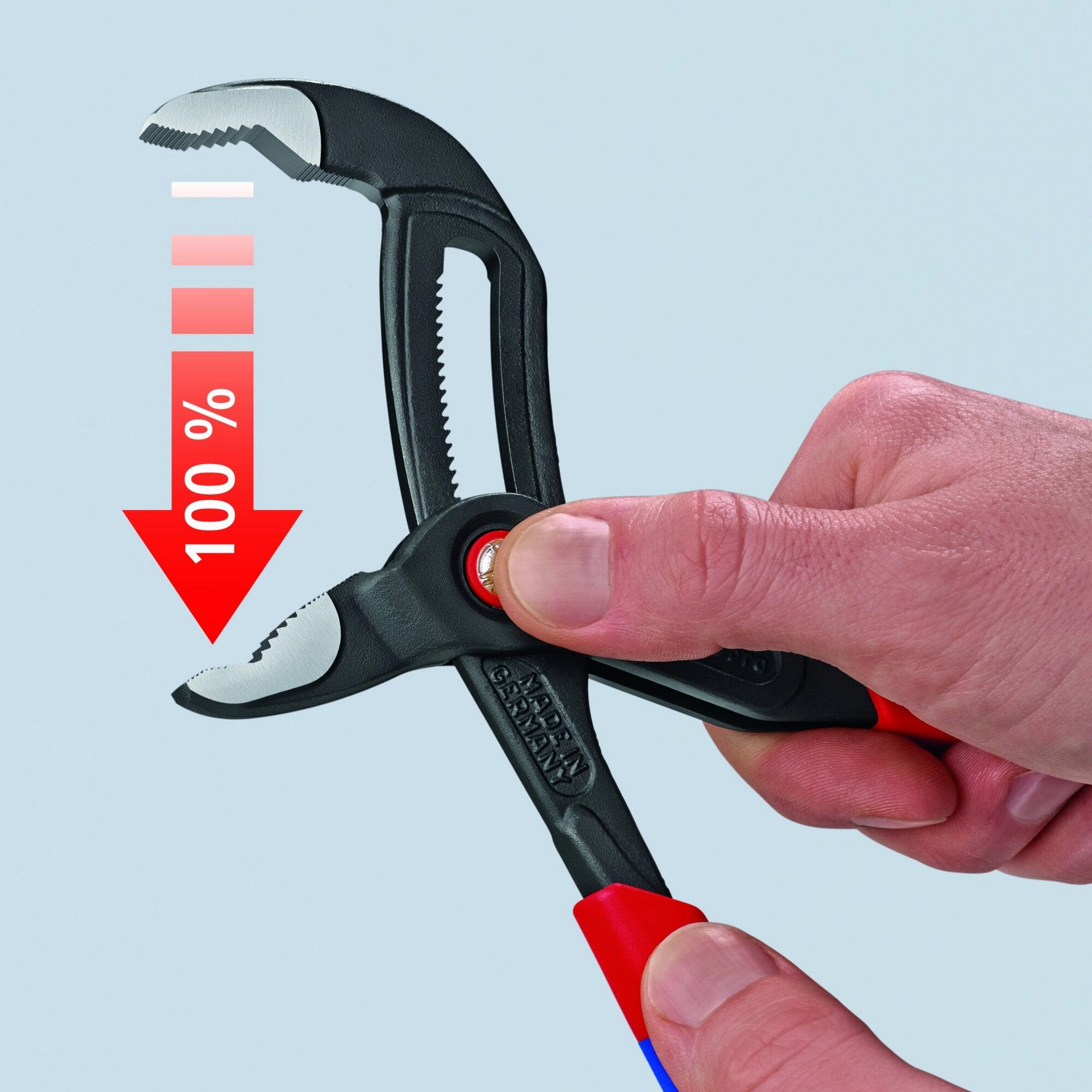 Knipex 87 22 250 10" Cobra QuickSet Water Pump Pliers