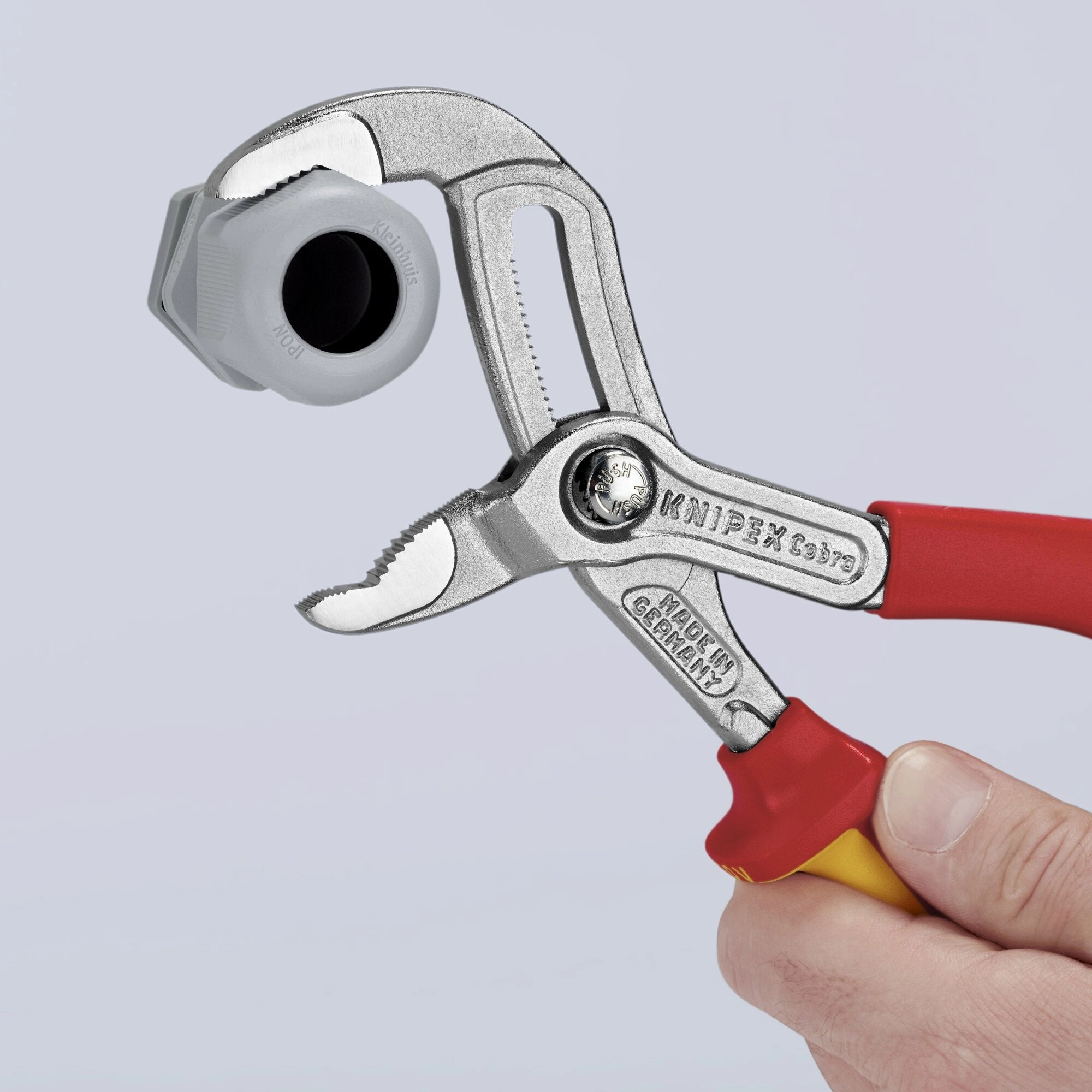 Knipex 87 26 250 10" Cobra Water Pump Pliers-1000V Insulated