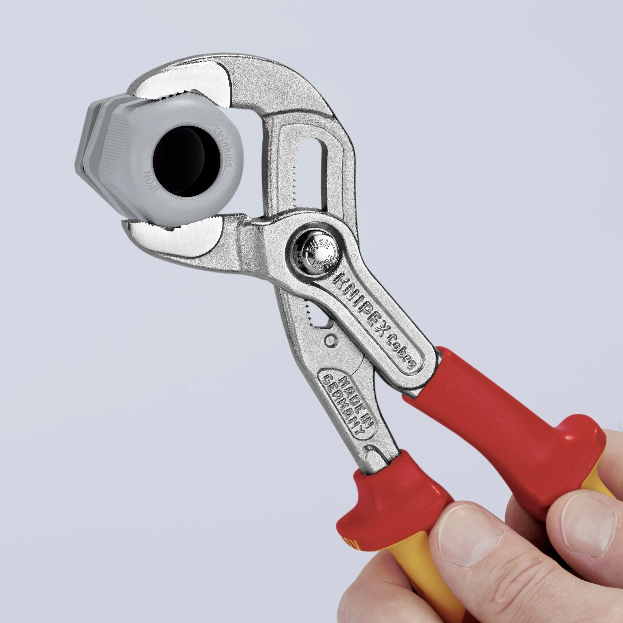 Knipex 87 26 250 10" Cobra Water Pump Pliers-1000V Insulated