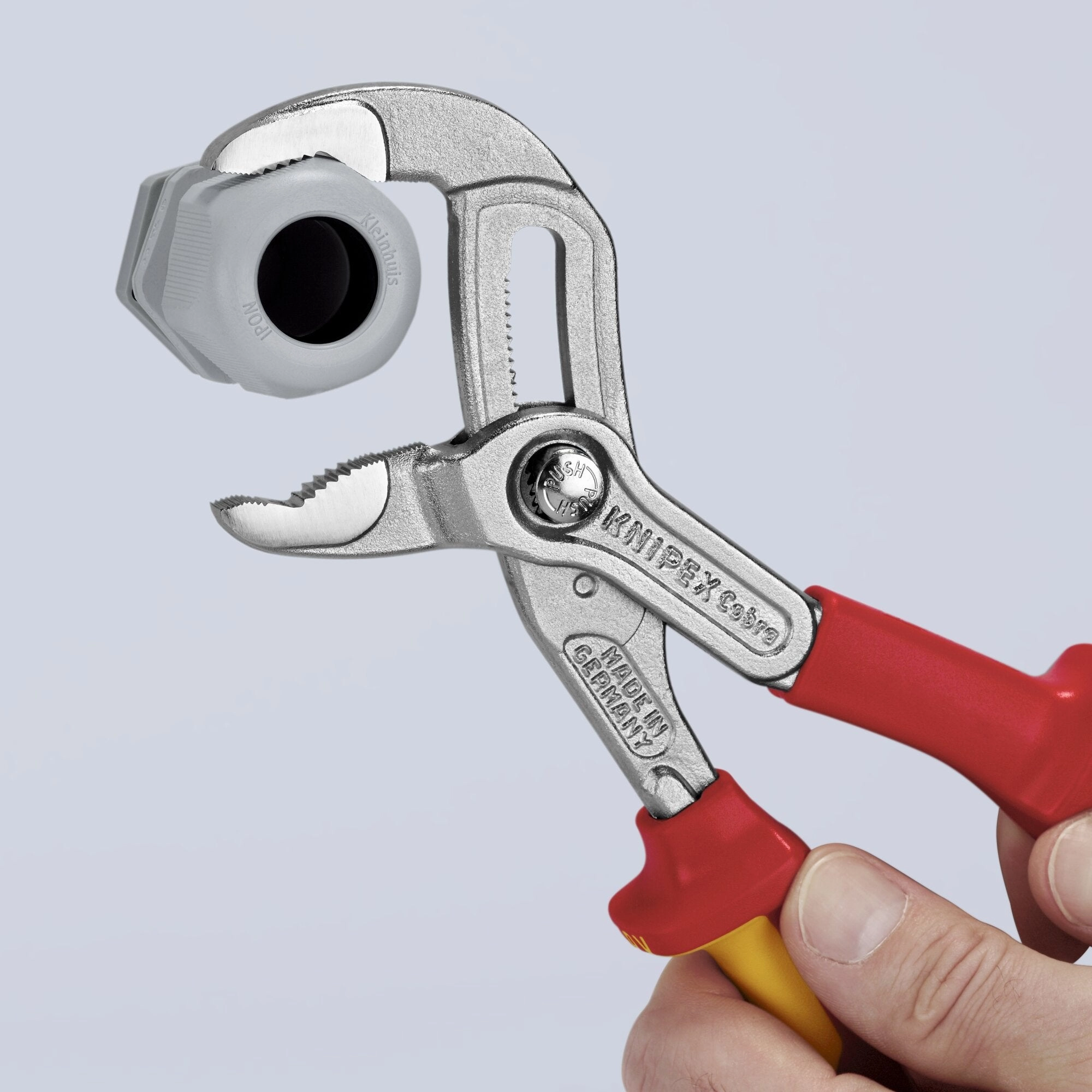 Knipex 87 26 250 10" Cobra Water Pump Pliers-1000V Insulated