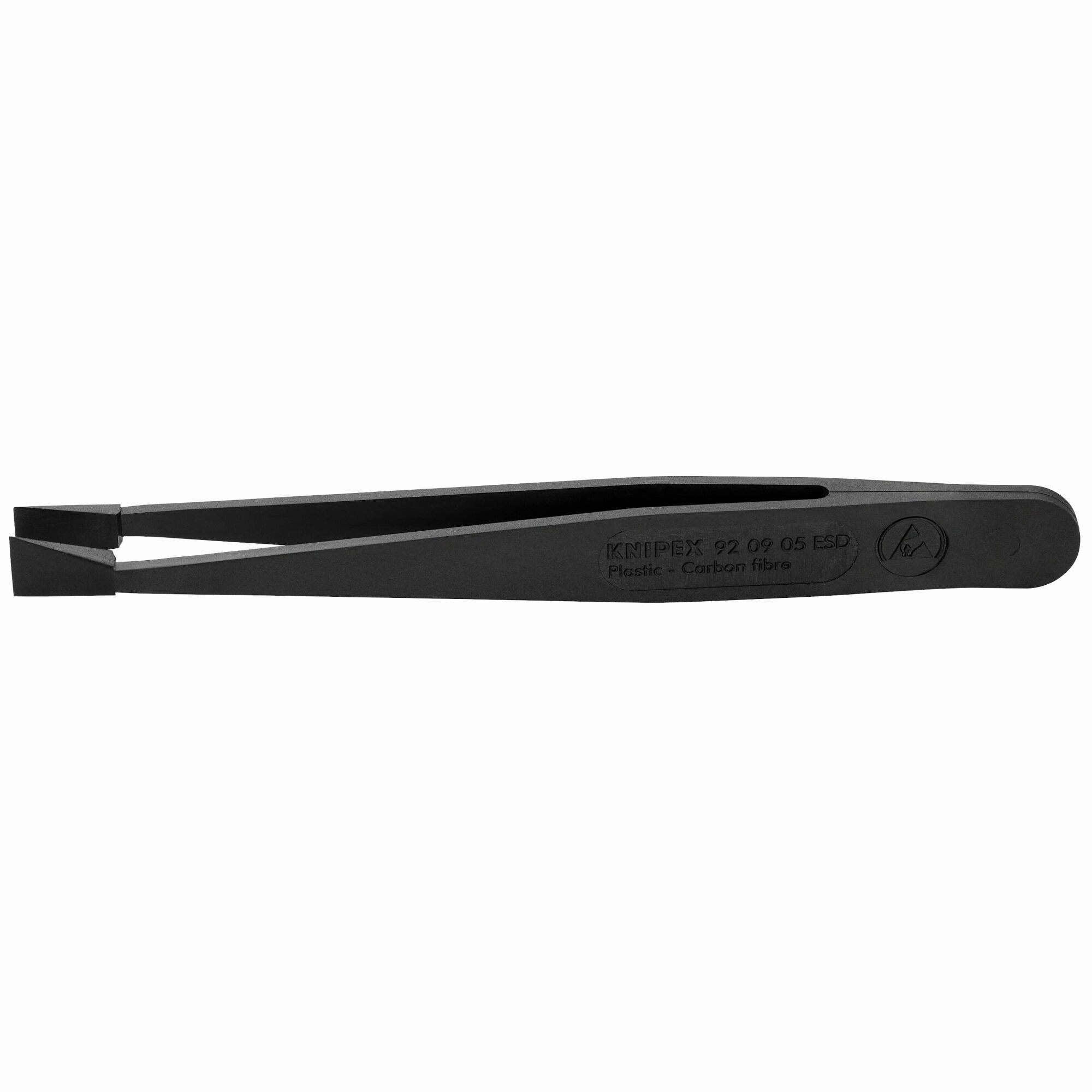 Knipex 92 00 05 ESD 5 Pc Plastic Tweezer Set in a Tool Roll-ESD