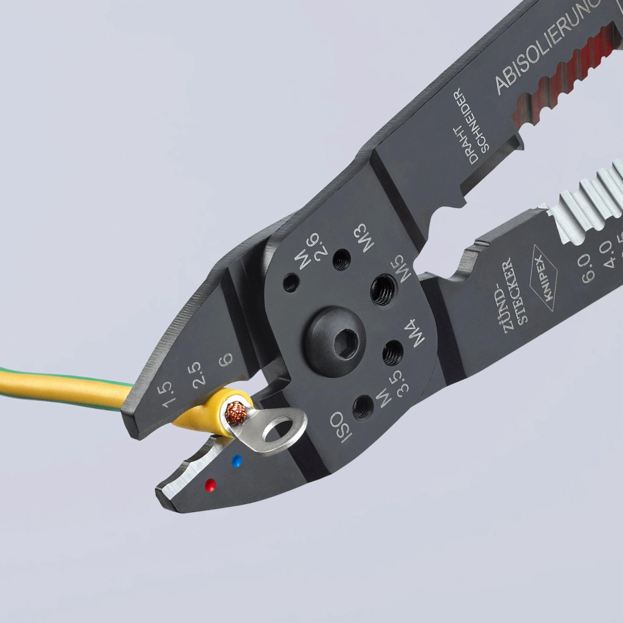Knipex 97 21 215 9 1/4" Crimping Pliers