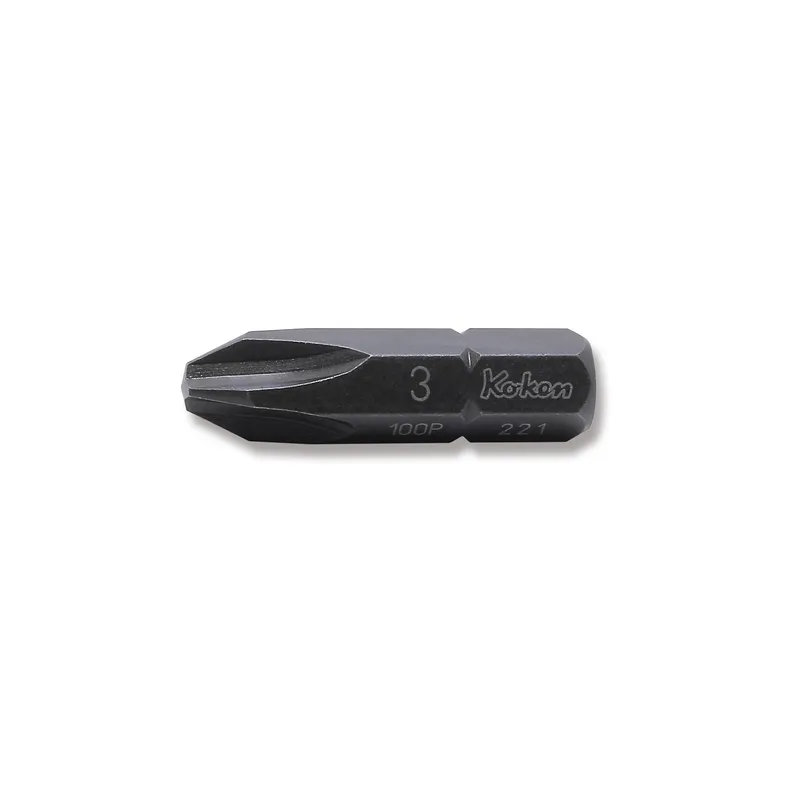 Ko-Ken 100P.32-3 5/16 Hex Dr. Bit PH3 Length 32MM