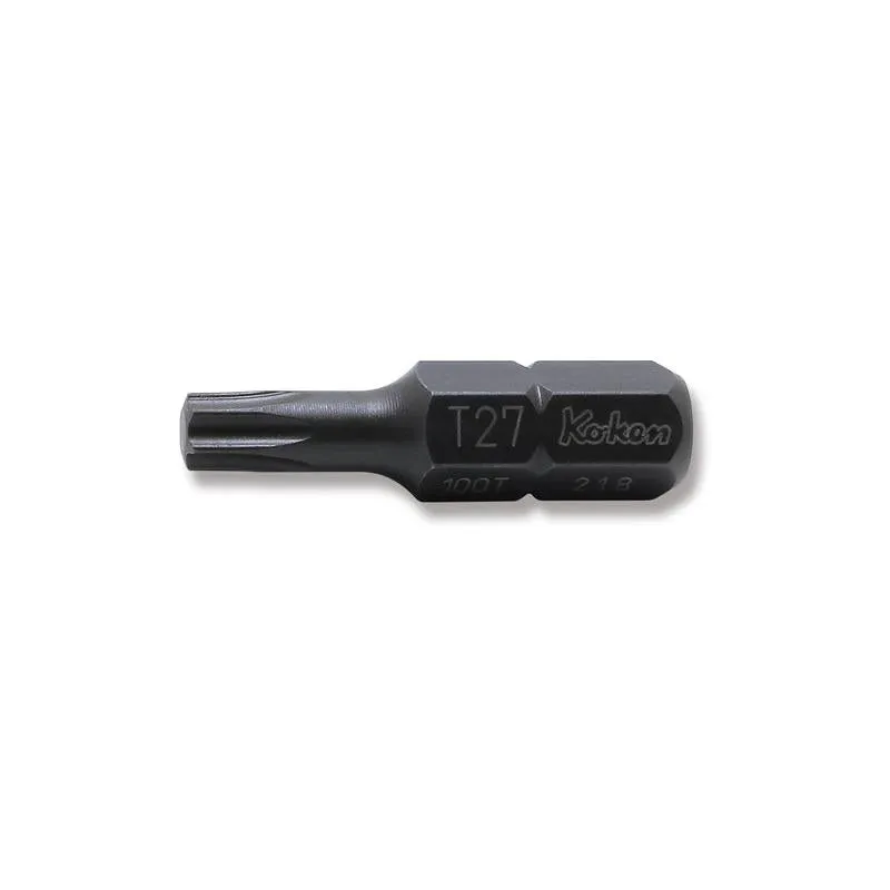 Ko-Ken 100T.32-T27 5/16 Hex Dr. Bit TORX T27 Length 32mm