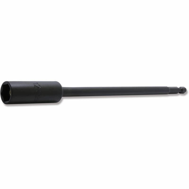 Ko-Ken 115G.200-12 1/4 Inch Hex Dr. Nut Setter 12 mm 6 point Length 200 mm Slide Magnet