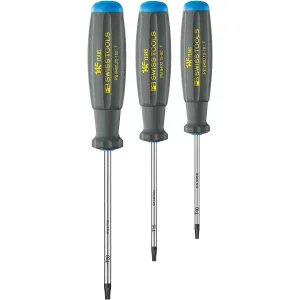 PB Swiss 8441.145 Y SwissGrip Screwdriver Set, TORX, 145 Year Anniversary Limited Edition, 3 Pc.