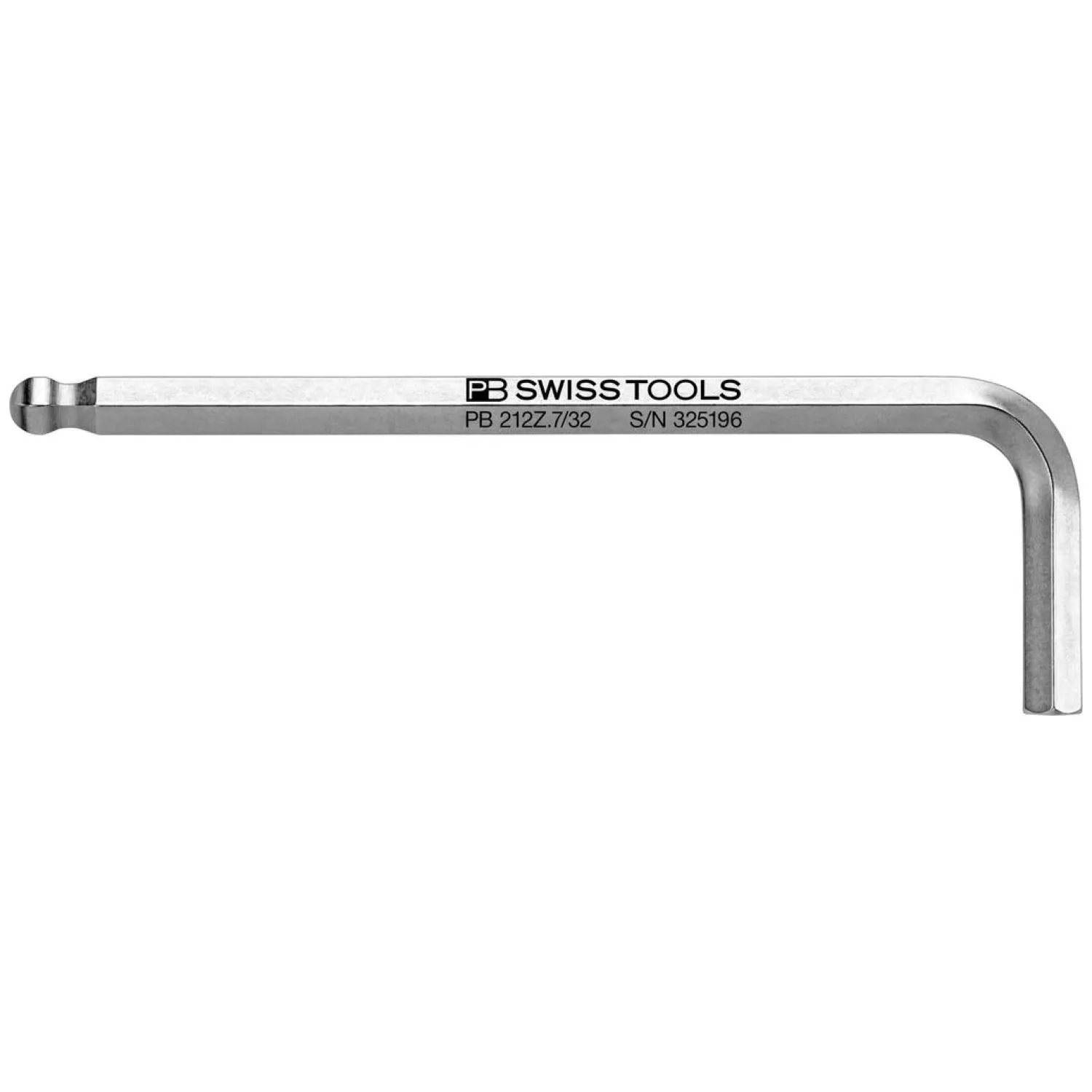 PB Swiss PB 212Z.7/32 Key L- Wrenches with Ball Point