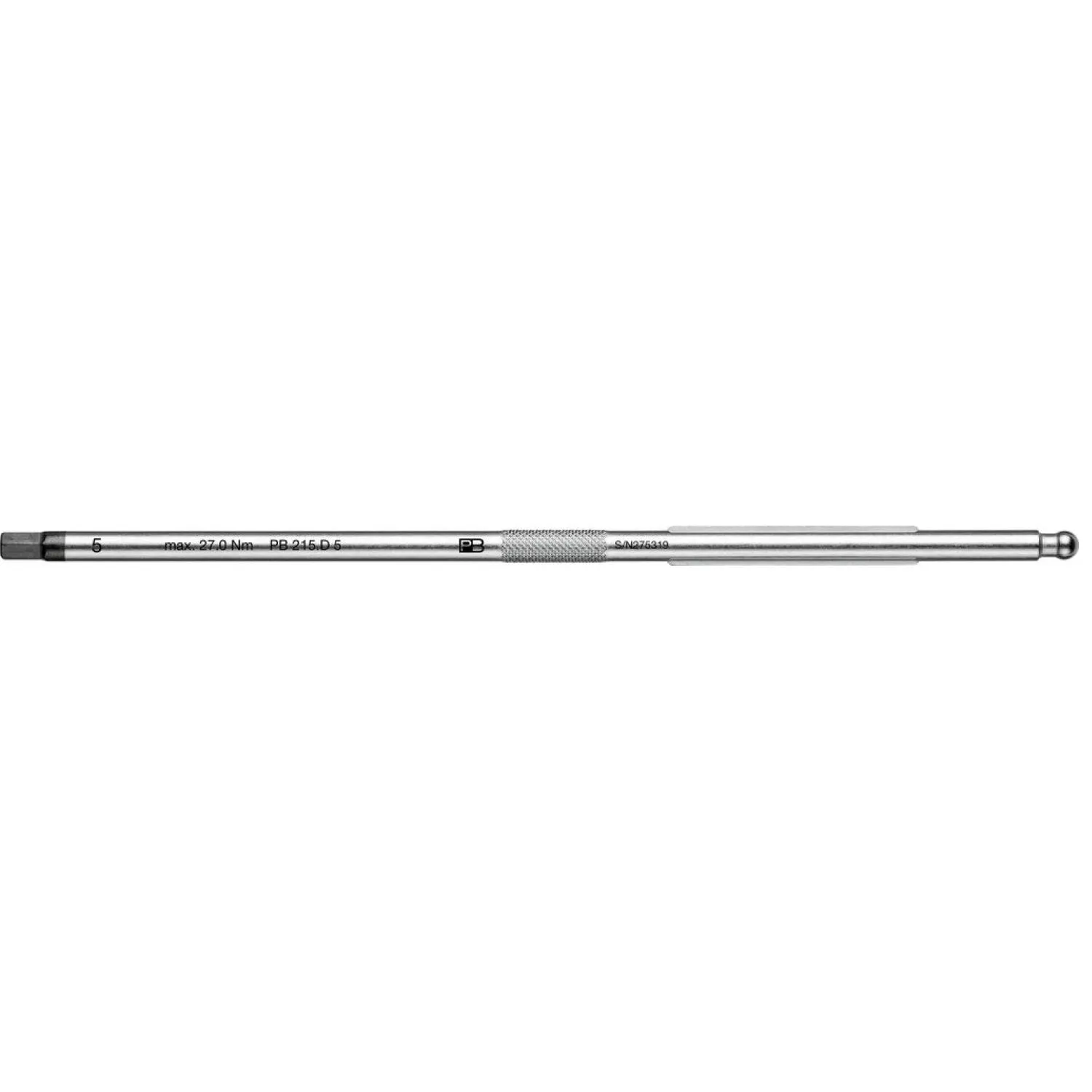 PB Swiss PB 215.D 5 Interchangeable Blade for Hexagon Socket, Hex, 5mm x 125 mm