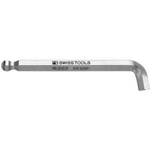 PB Swiss PB 2212.10 Ballpoint Hex Key L- Wrenches For Hexagon Socket Screws, L- 125 mm