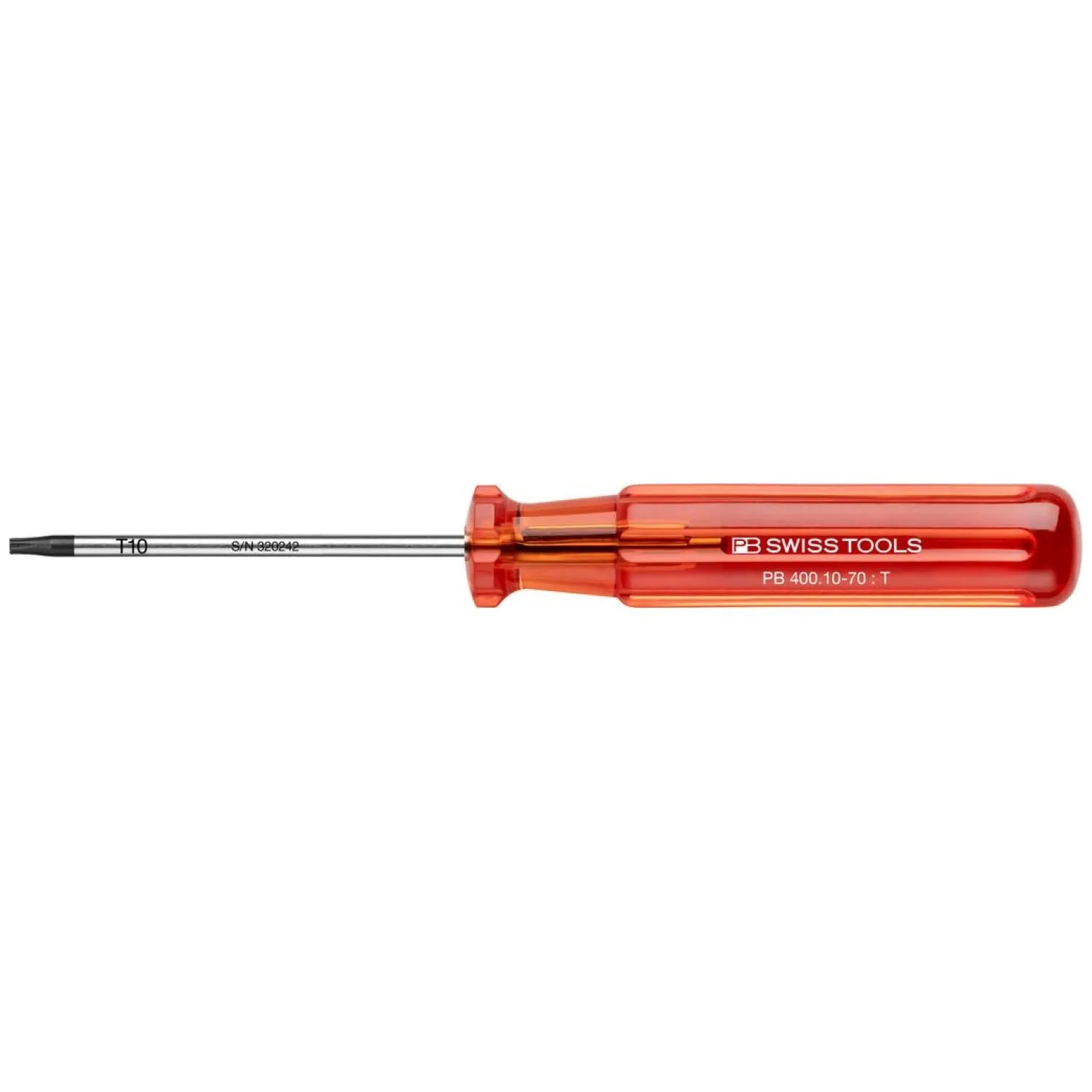 PB Swiss PB 400.10-70 Classic Screwdrivers TORX - T10 x 70mm