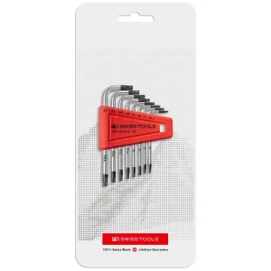 PB Swiss PB 410.H 6-25 CN TORX Key L- Wrenches Set in a Practical Plastic Holder