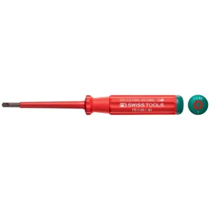 PB Swiss  PB 5180.1-80 Screwdriver Pozidriv PZ1/SL 80mm