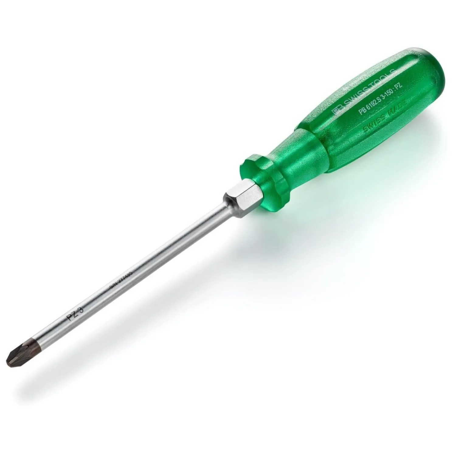 PB Swiss PB 6192.S 3-150 Multicraft Screwdrivers for Pozidriv Screws, L - 270 mm