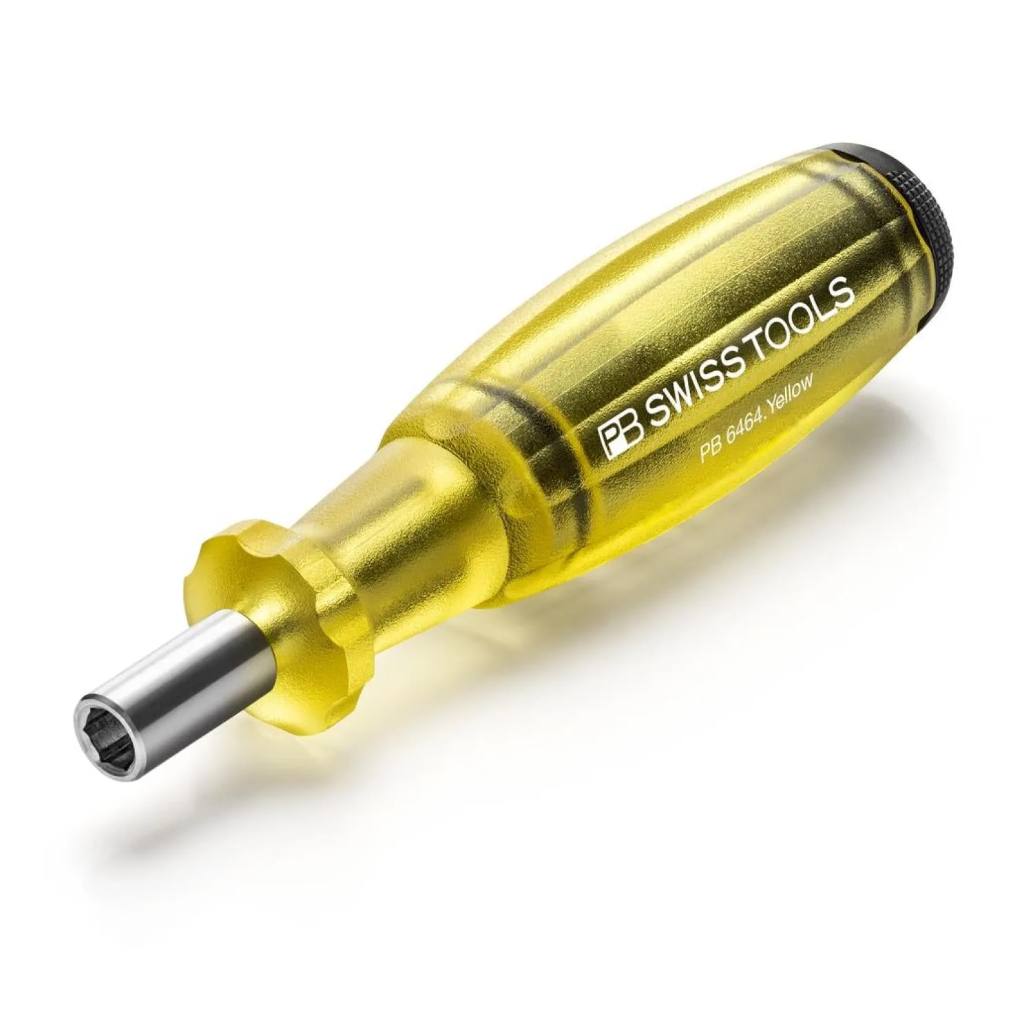 PB Swiss PB 6464.Yellow Bit Holding Screwdriver with Magazine, Slotted, Phillips, TORX, 9 Pcs