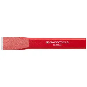 PB Swiss PB 800.22 Flat chisel, Red powder coated