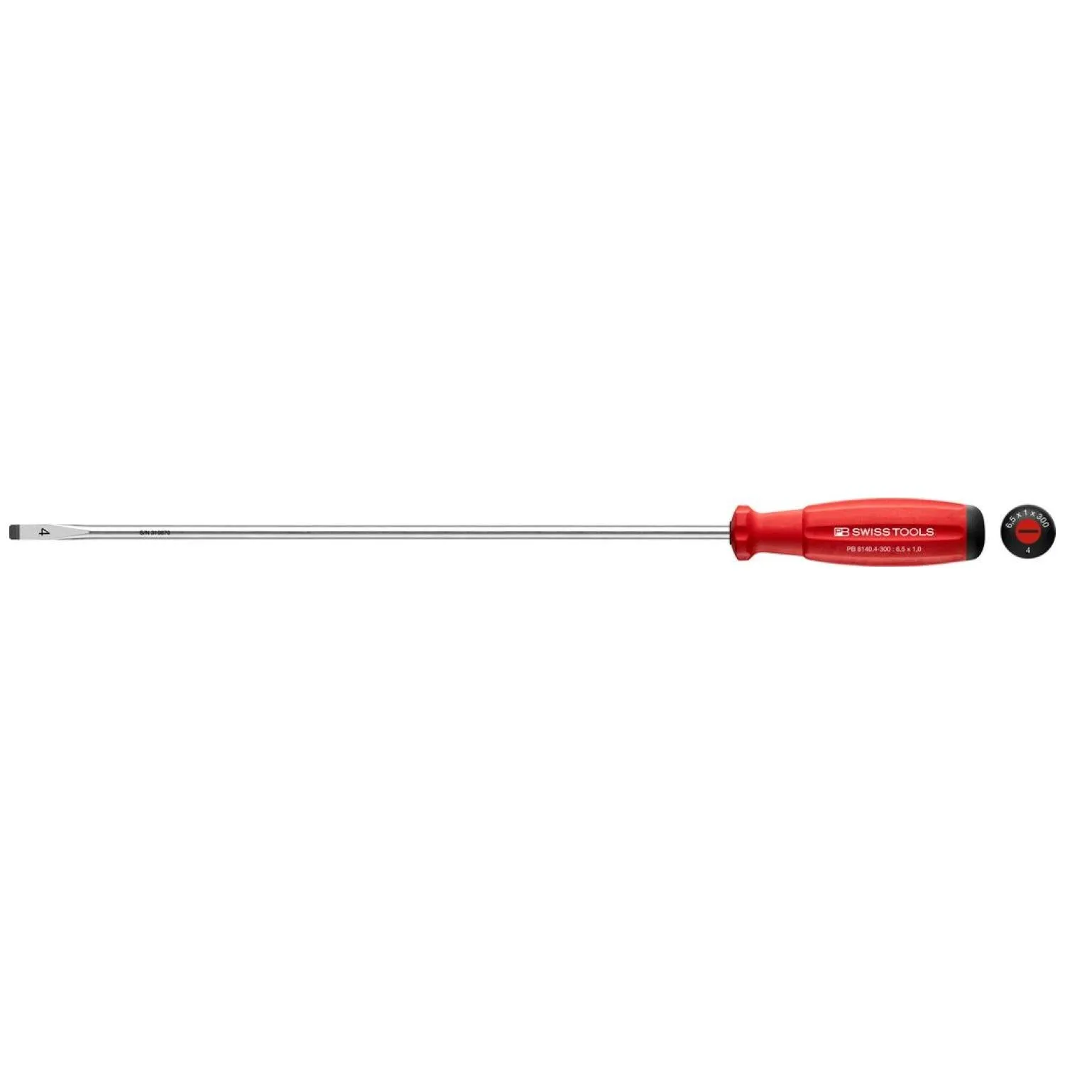 PB Swiss PB 8140.4-300 SwissGrip Screwdrivers For Slotted Screws, L - 405 mm