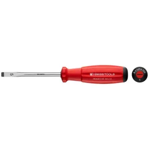 PB Swiss PB 8140.5-100 Screwdriver Slotted with SwissGrip Handle Parallel, L - 210 mm