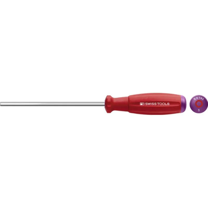 PB Swiss PB 8205.0,71-40 Hex Screwdriver, Swiss Grip, 0.71 x 40 mm