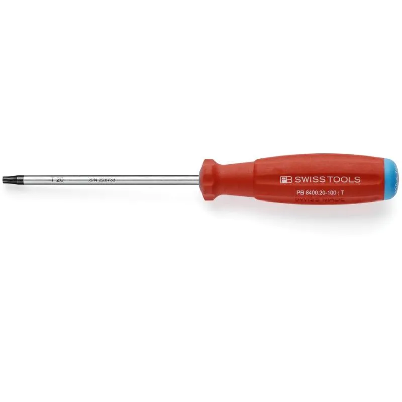 PB Swiss PB 8400.5-50 Screwdriver TORX with Swiss Grip Handle T5 x 40 mm