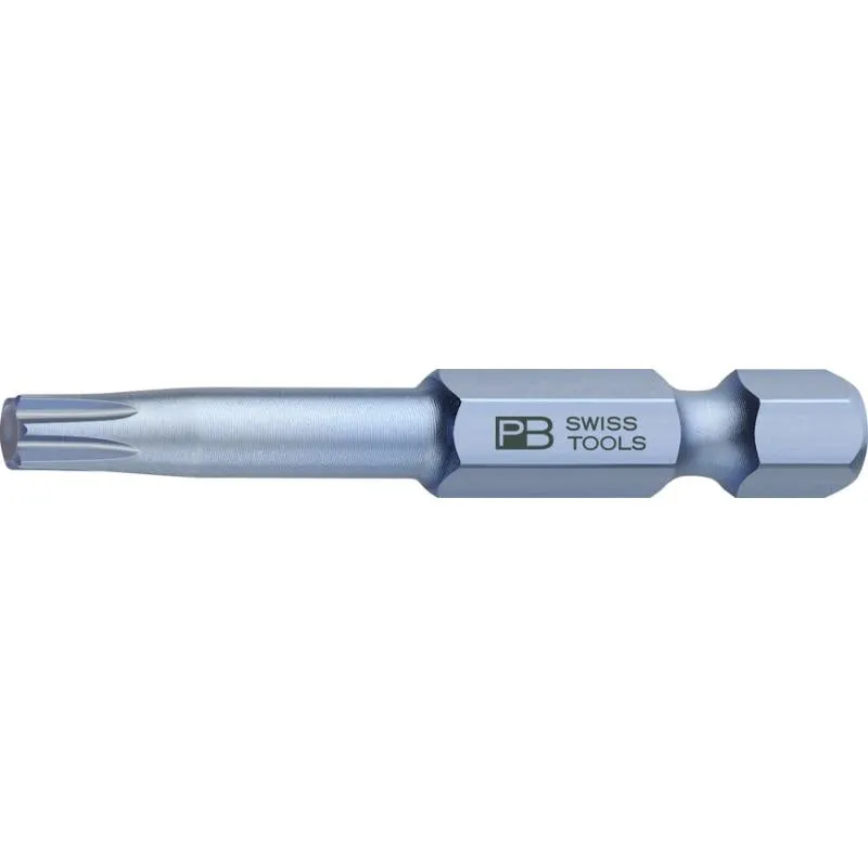 PB Swiss PB E6.400/5-50 Precision Bits For TORX Screws, S - T5