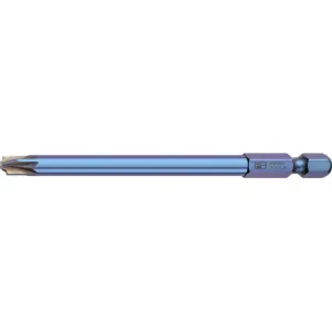 PB Swiss PB E6L.180/2 PrecisionBit, For Combination Screws Pozidriv/Slotted, 1/4 Inch, PZ2 x 70mm