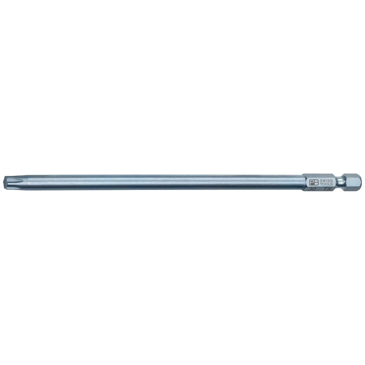 PB Swiss PB E6L.400/30-150 Long Blade Precision Bit for TORX-Screws, T30, L - 150 mm