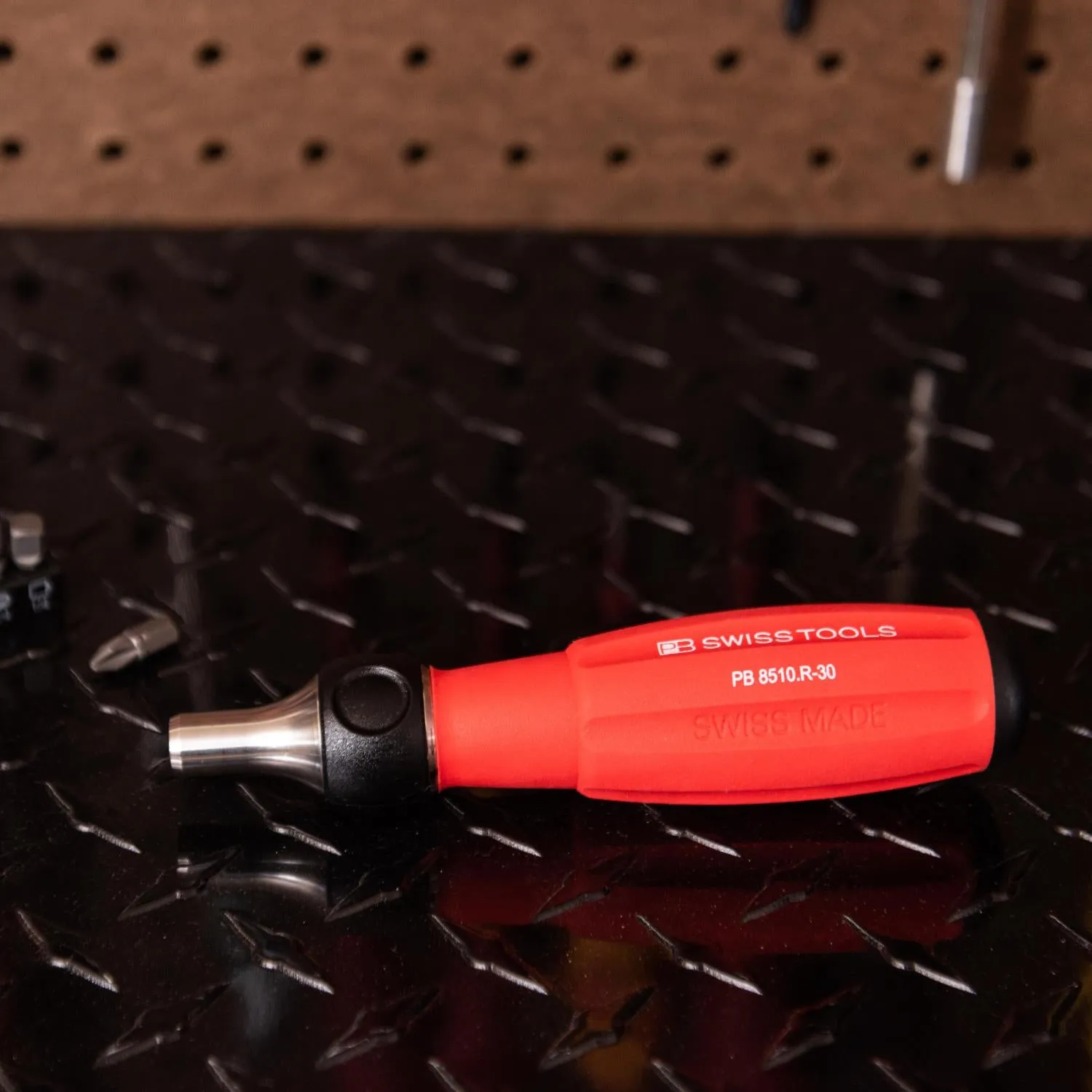 PB Swiss PB8510.R-30 Twister - Bit Holder with Ratchet