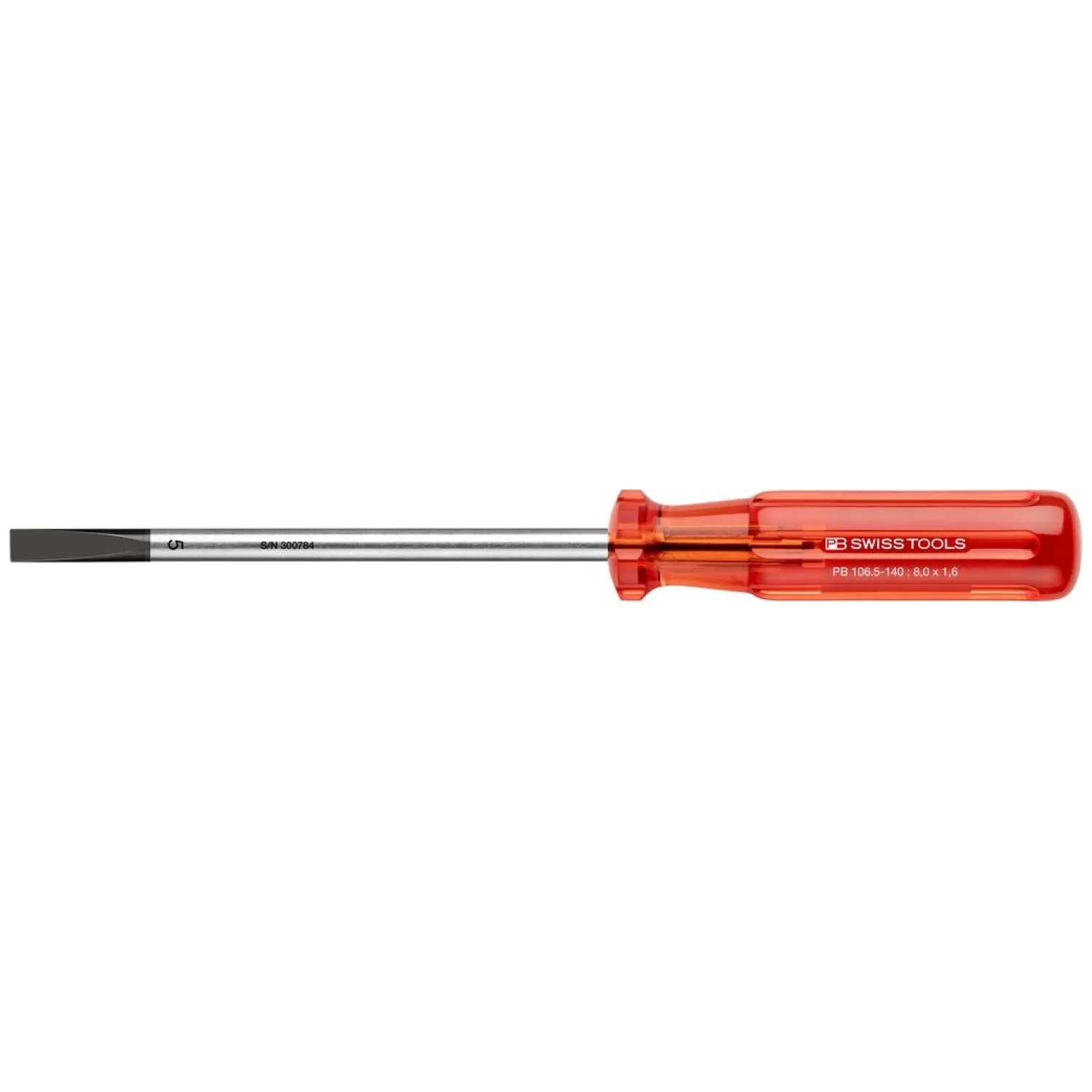 PB Swiss Tools PB 106.5-140 Slotted Classic Screwdrivers 8mm x 140mm