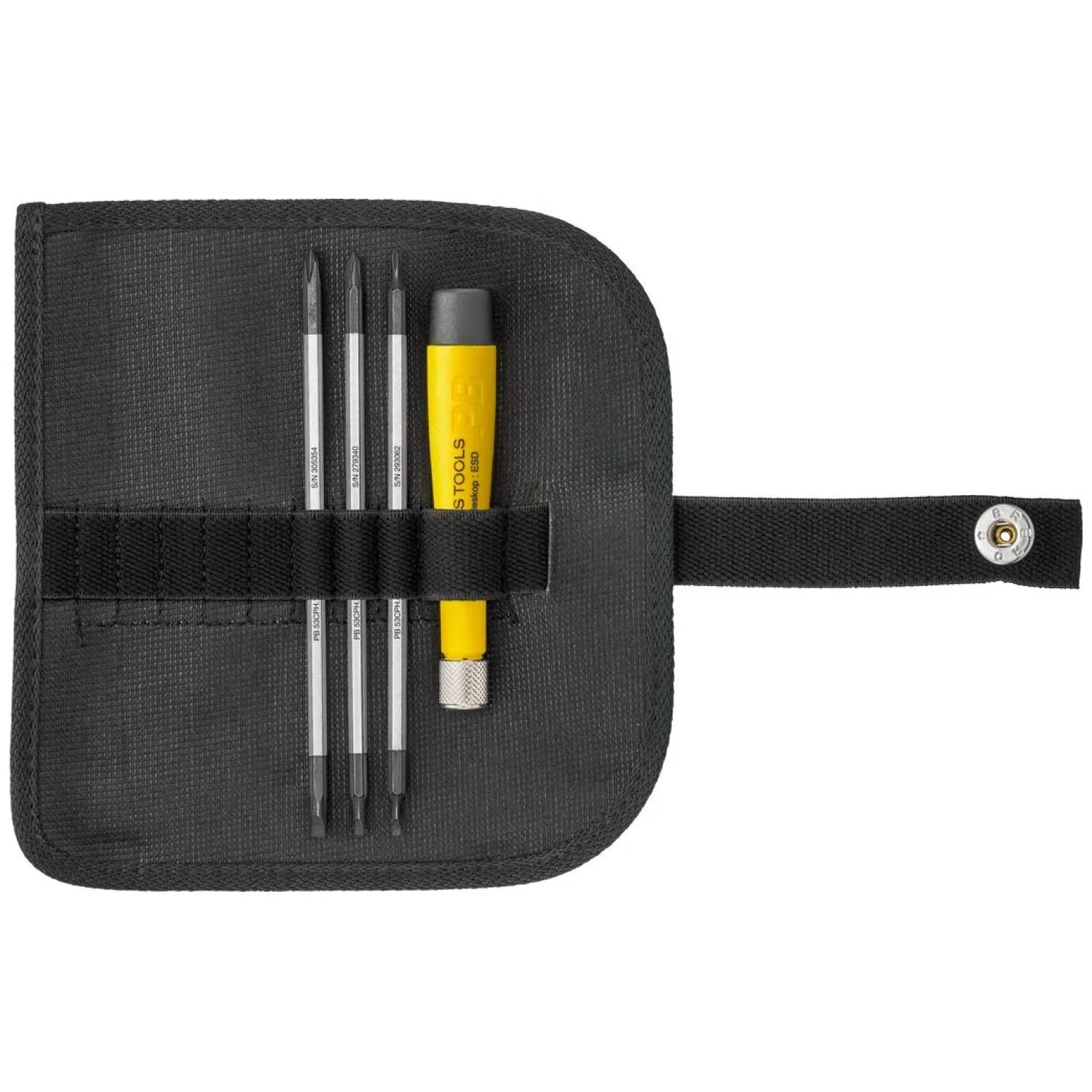 PB Swiss Tools PB 1110.ESD ESD Screwdriver Set With Telescopic Handle, SL PH00 - SL PH1