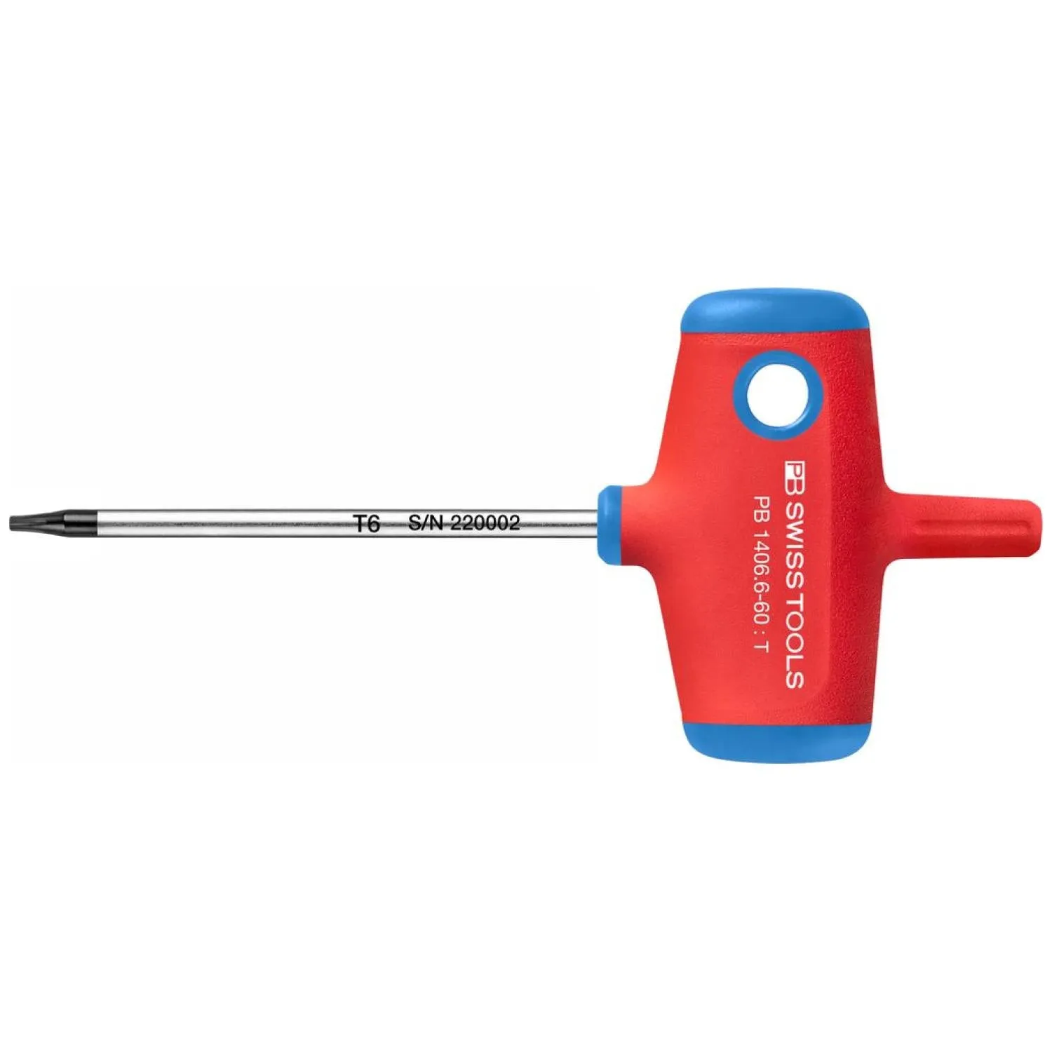 PB Swiss Tools PB 1406.6-60 Cross-Handle Screwdrivers, TORX T6