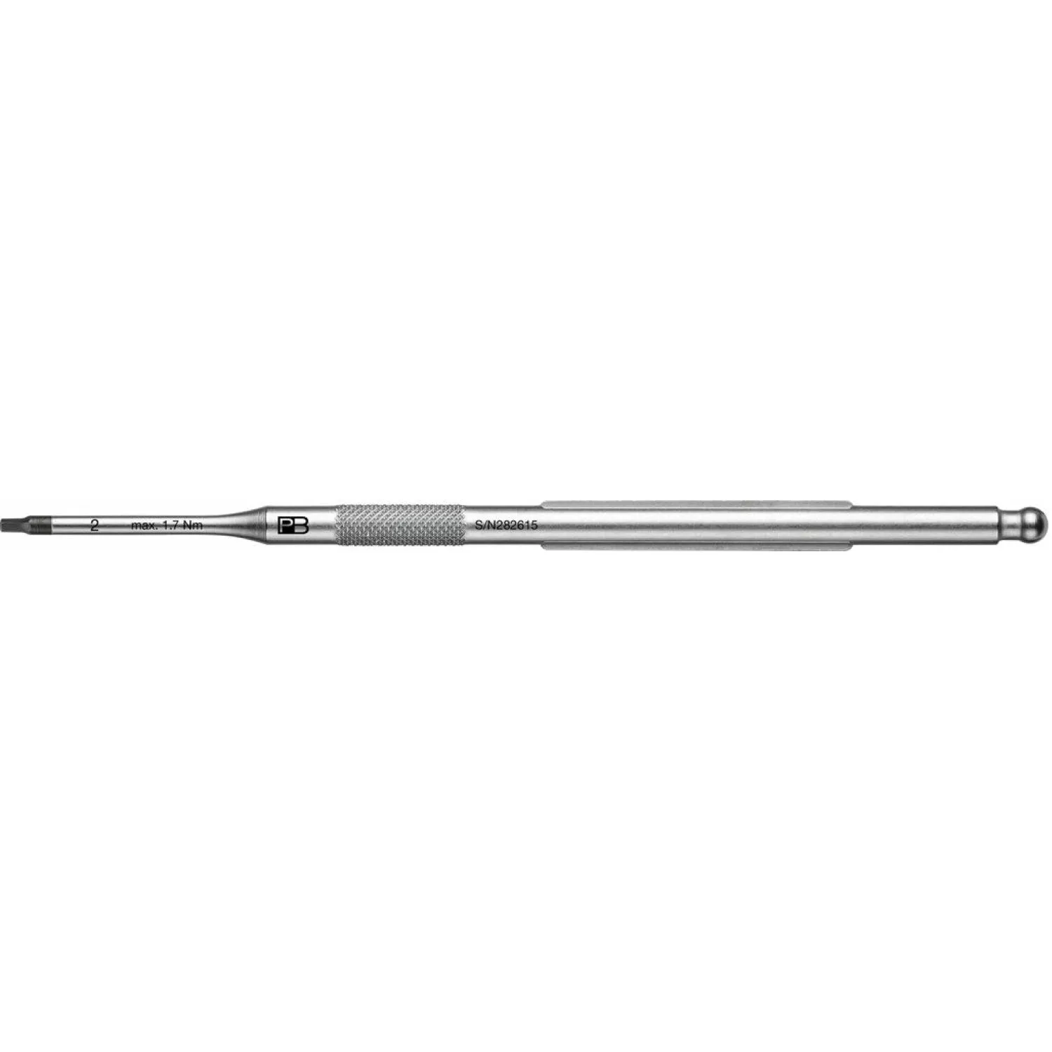 PB Swiss Tools PB 215.D 2 Interchangeable Blade for DigiTorque and MecaTorque Handles, Hex, 2mm x 80mm