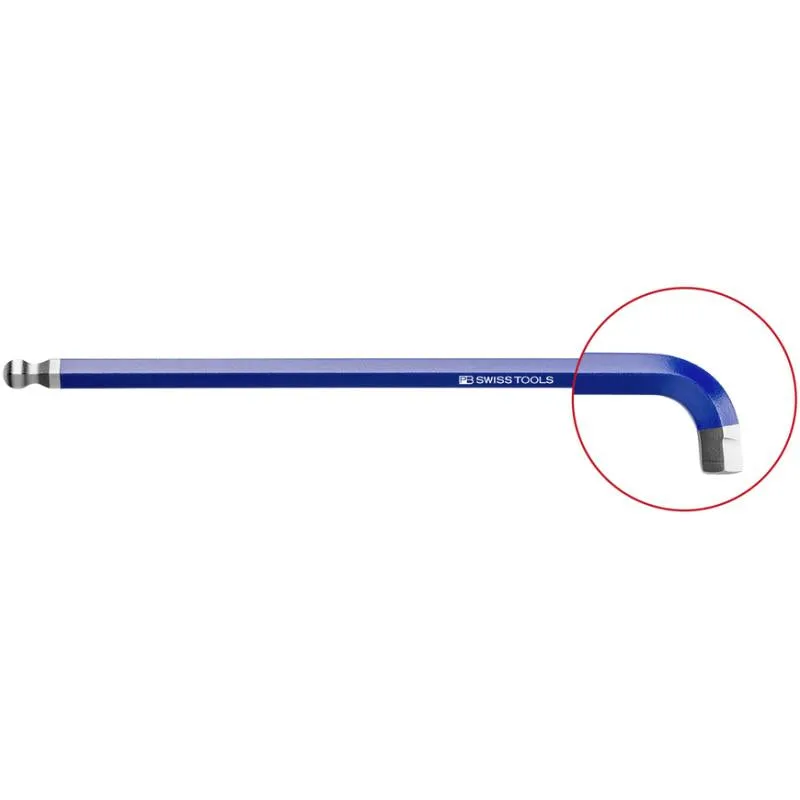 PB Swiss Tools PB 2222.L 10 BL RainBow 90100 Key L-Wrenches, Hex