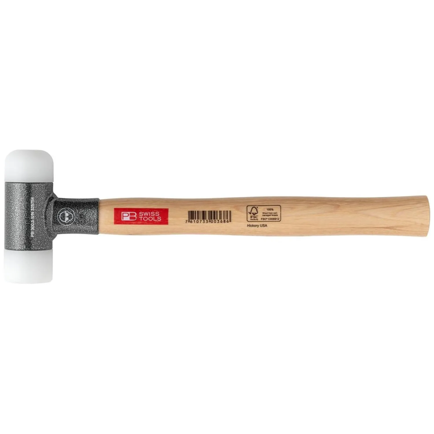 Pb Swiss Tools PB 300.5 Dead-Blow Mallet, Plastic, Non-Recoil, 355 mm