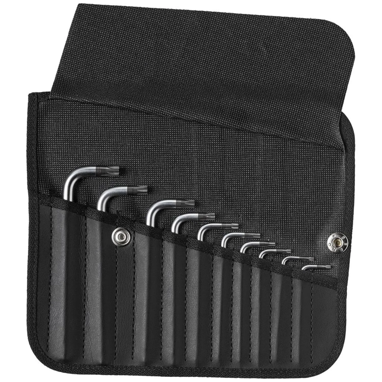 PB Swiss Tools PB 410.K Key L-wrenches, set in an imitation leather case